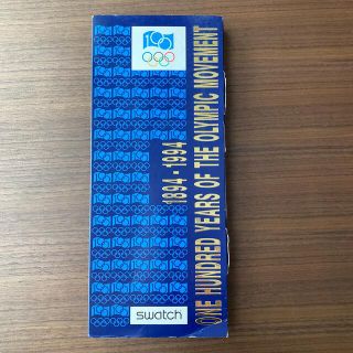 スウォッチ(swatch)のSwatch 1894-1994 オリンピック100周年クロノ(腕時計(アナログ))