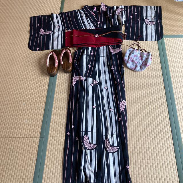TSUMORI CHISATO - ツモリチサト浴衣&下駄、帯、巾着、下駄セットの ...