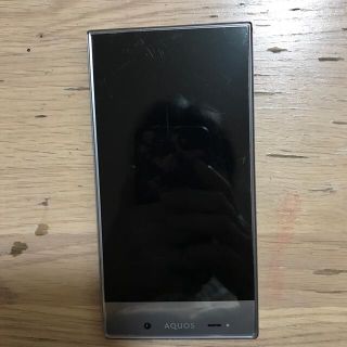 アクオス(AQUOS)のこれ以上値下げしません！ジャンク品　スマホ本体！AQUOS 305SH 黒色(スマートフォン本体)