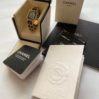 シャネル(CHANEL)のCHANEL シャネル プルミエール 完動品 M リペアサービス済 ヴィンテージ(腕時計)