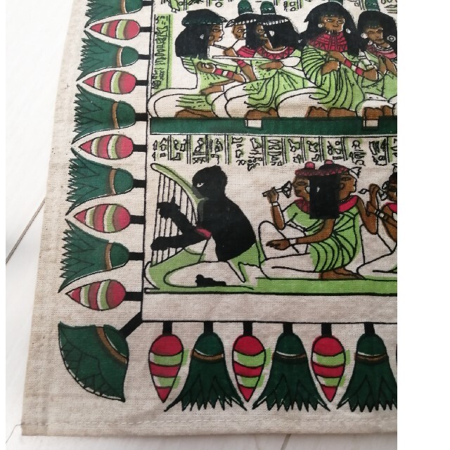 エジプトで購入した布　31cm ハンドメイドの素材/材料(生地/糸)の商品写真