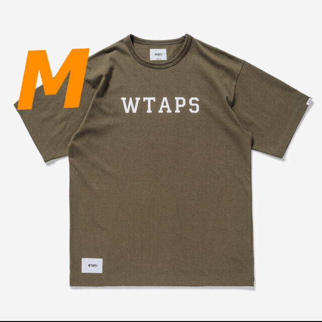 21SS WTAPS COLLEGE TEE OLIVE M