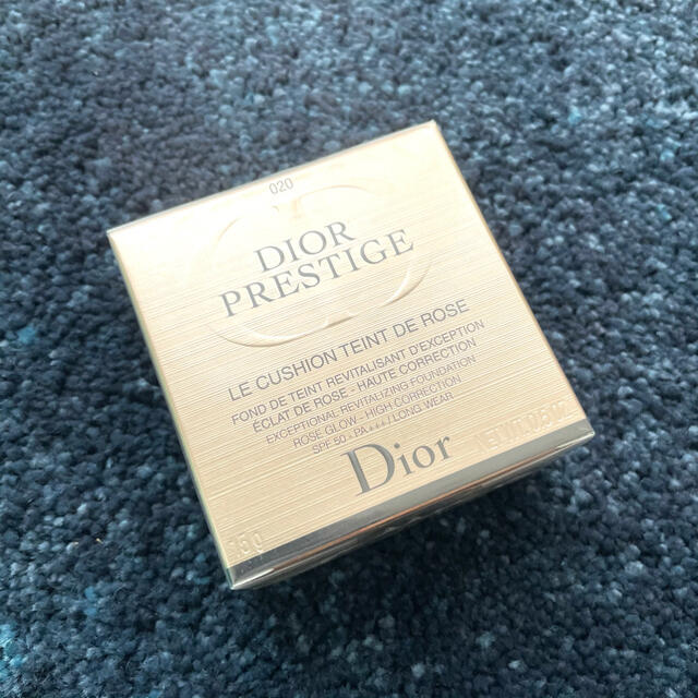 新品 Dior プレステージ クッションタンドゥローズ #020