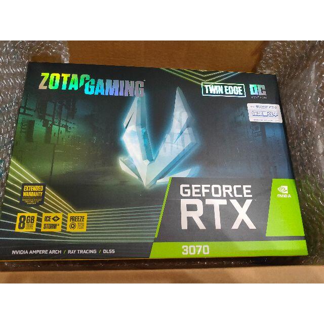 ZOTAC GAMING GeForce RTX 3070PCパーツ