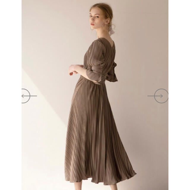 ミエリインヴァリアント♡Verona Pleat Dress♡プリーツワンピース