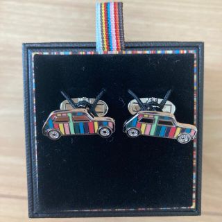 ポールスミス(Paul Smith)の新品ポールスミスPaul smith カフスボタン 車 car マルチストライプ(カフリンクス)