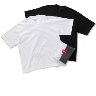 ヘインズ(Hanes)のHanes  forBIOTOP  モックネックTシャツ2Pパック(Tシャツ/カットソー(半袖/袖なし))