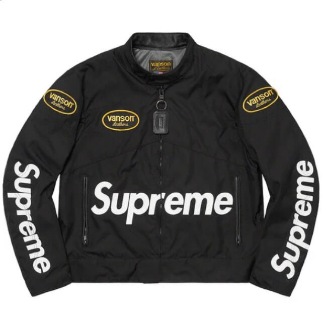 Supreme(シュプリーム)のSUPREME Vanson Leathers Cordura Jacket M メンズのジャケット/アウター(ライダースジャケット)の商品写真