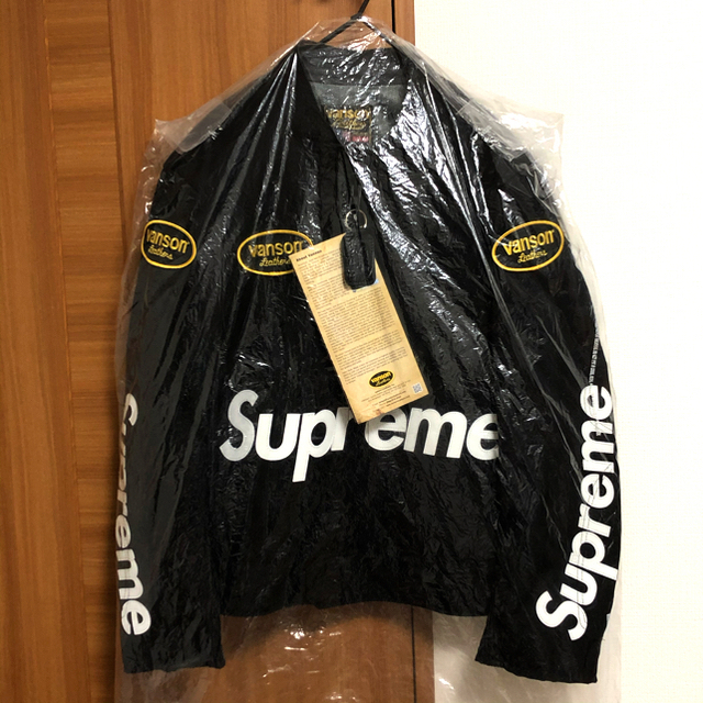 Supreme(シュプリーム)のSUPREME Vanson Leathers Cordura Jacket M メンズのジャケット/アウター(ライダースジャケット)の商品写真