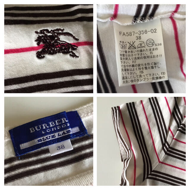 BURBERRY BLUE LABEL(バーバリーブルーレーベル)のBURBERRY BLUE LABEL⭐半袖Tシャツ チェックシャツ レディースのトップス(Tシャツ(半袖/袖なし))の商品写真