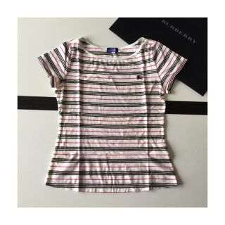 バーバリーブルーレーベル(BURBERRY BLUE LABEL)のBURBERRY BLUE LABEL⭐半袖Tシャツ チェックシャツ(Tシャツ(半袖/袖なし))