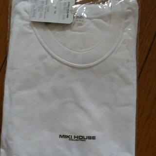 ミキハウス(mikihouse)のミキハウス　白ティシャツ(Tシャツ/カットソー(半袖/袖なし))