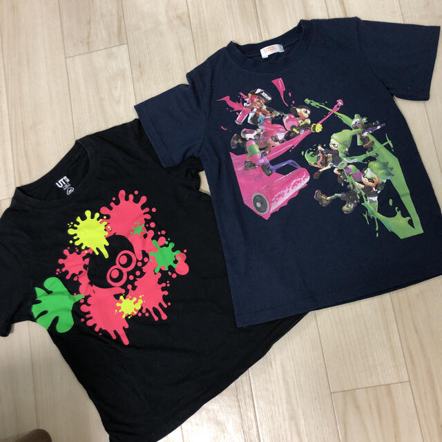 Uniqlo スプラトゥーン 半袖 Tシャツ ユニクロ しまむら 130の通販 By Si I Mam S Shop ユニクロならラクマ