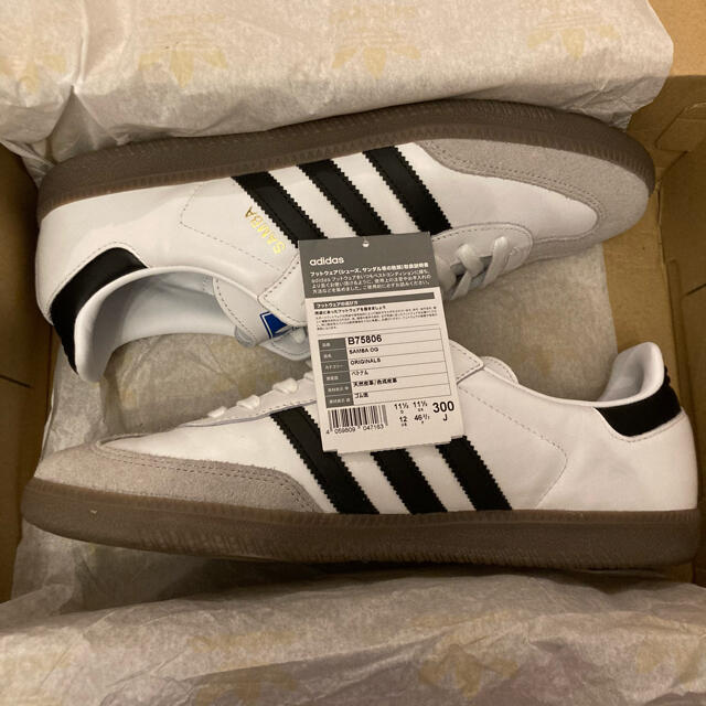 adidas - adidas SAMBA OG アディダス サンバ WHITE 30cm 12の通販 by ...