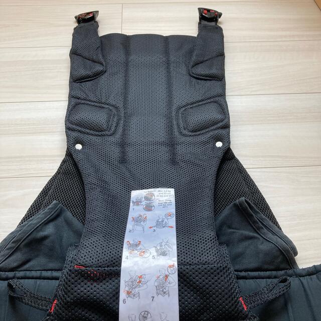 BABYBJORN(ベビービョルン)のベビービョルン  ベビーキャリア ONE＋       AIRメッシュ　ブラック キッズ/ベビー/マタニティの外出/移動用品(抱っこひも/おんぶひも)の商品写真