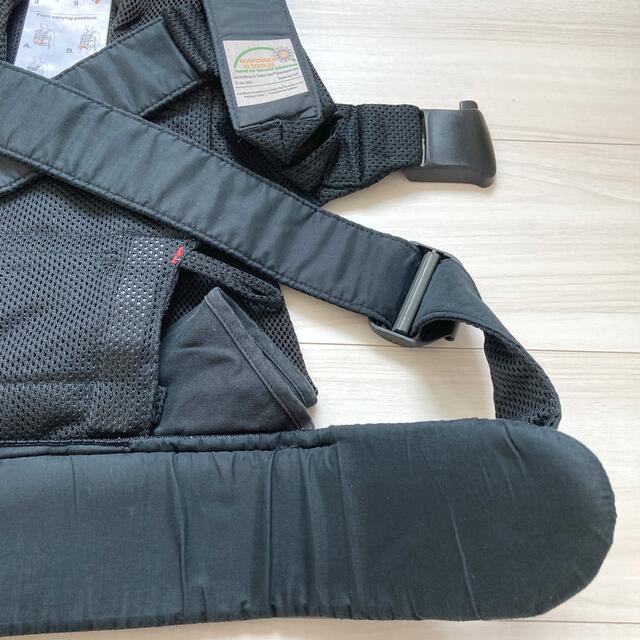 BABYBJORN(ベビービョルン)のベビービョルン  ベビーキャリア ONE＋       AIRメッシュ　ブラック キッズ/ベビー/マタニティの外出/移動用品(抱っこひも/おんぶひも)の商品写真