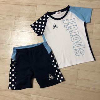 ルコックスポルティフ(le coq sportif)のle coc sportif ルコック Tシャツ 半袖 ハーフパンツ 120(その他)