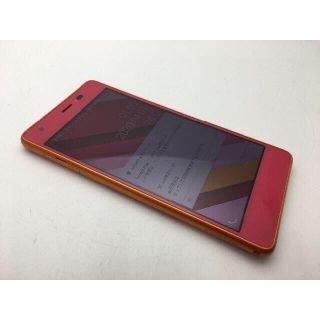 京セラ Android スマートフォン本体(ピンク/桃色系)の通販 59点