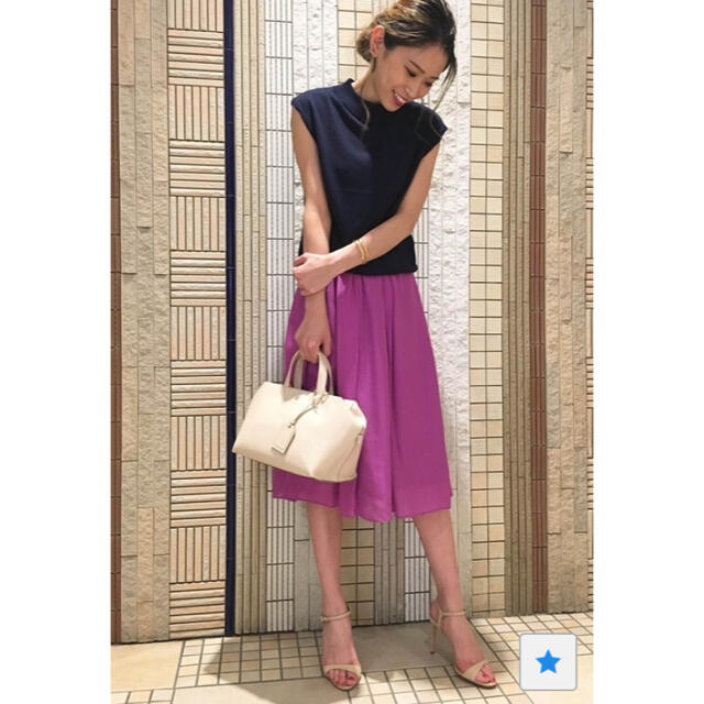 Noble(ノーブル)の専用☆noble モシャオリシルクスカート レディースのスカート(ひざ丈スカート)の商品写真