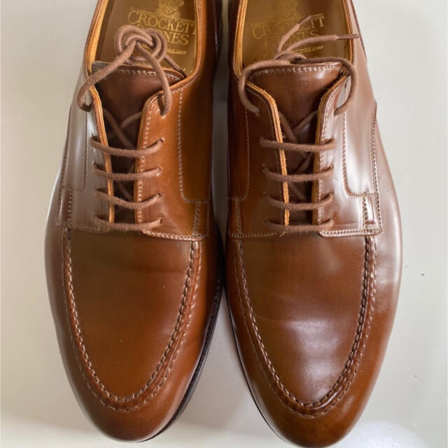 Crockett&Jones(クロケットアンドジョーンズ)のmu様専用　クロケット&ジョーンズONSLOWウィスキーコードバン メンズの靴/シューズ(ドレス/ビジネス)の商品写真