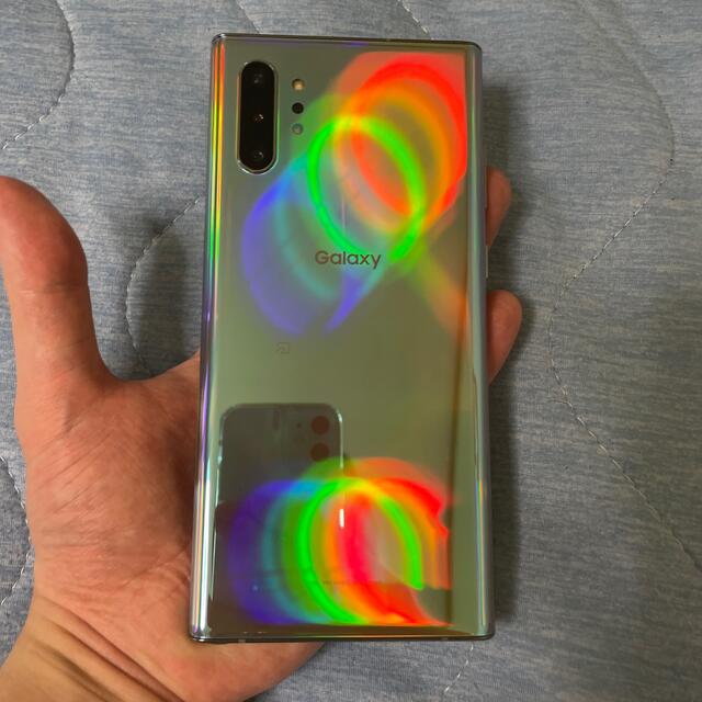 美品 Galaxy オーロラグロー SCV45 note10+ GALAXY au