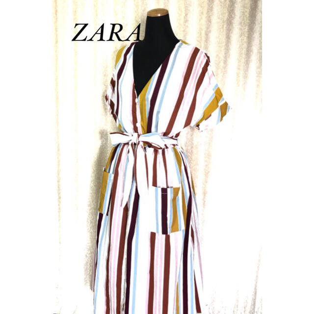 ZARA(ザラ)のZARAサマーワンピース レディースのワンピース(ロングワンピース/マキシワンピース)の商品写真