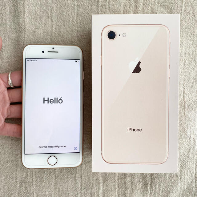 iPhone8 64gb ゴールド　SIMフリー　美品