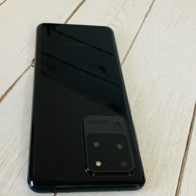 ギャラクシーGalaxy S20 Ultra 5G 256GB Black SIMフリー