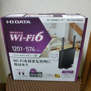 アイオーデータ(IODATA)の（期間限定値下） IODATA WN-DEAX1800GR(PC周辺機器)