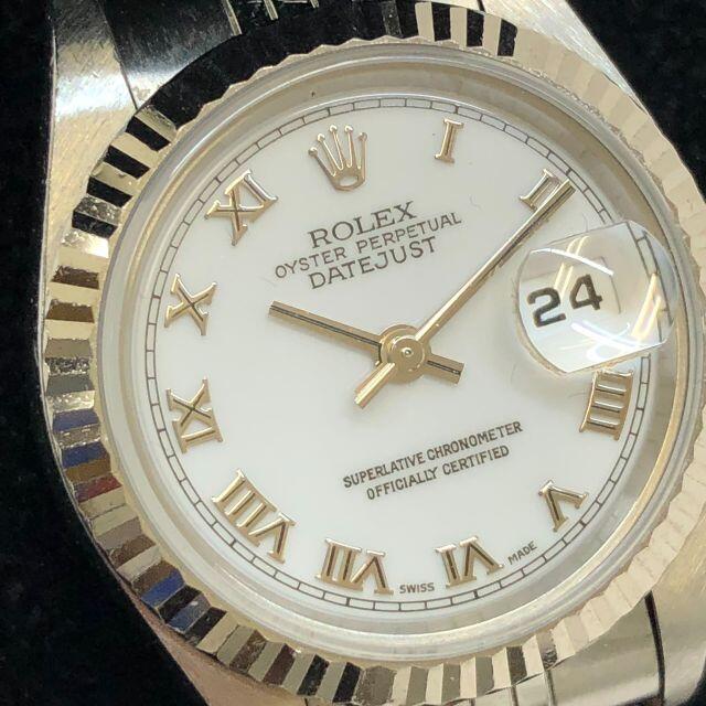 ROLEX(ロレックス)の【廃盤】ロレックス 69174 デイトジャスト ローマン 腕時計 SS シルバー レディースのファッション小物(腕時計)の商品写真