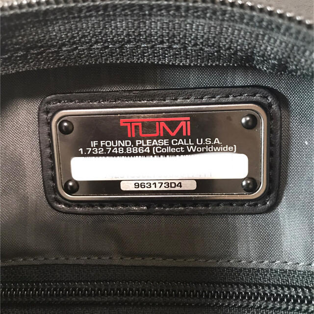 TUMI 963173D4 レザーバックパック 1