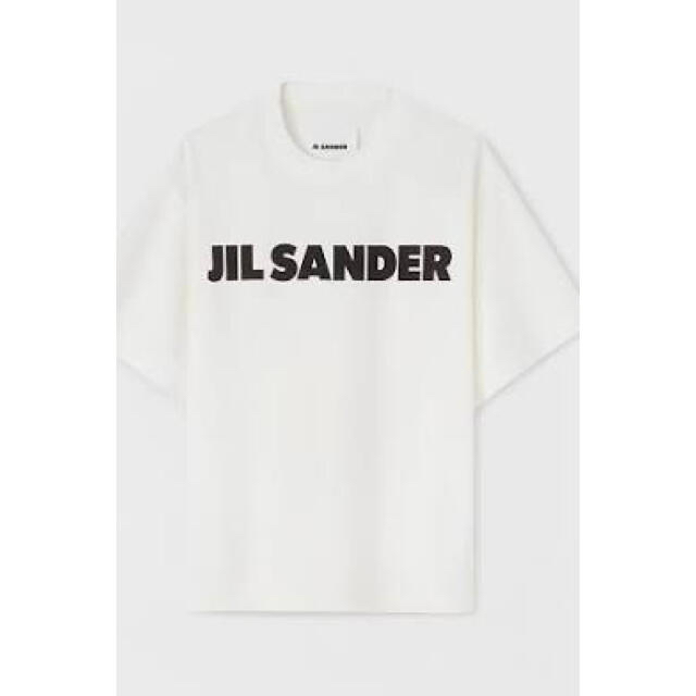 新品　Jil Sander ホワイト コットン ロゴTシャツ size S