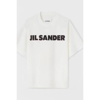 ジルサンダー(Jil Sander)の新品　Jil Sander ホワイト コットン ロゴTシャツ size S(Tシャツ(半袖/袖なし))