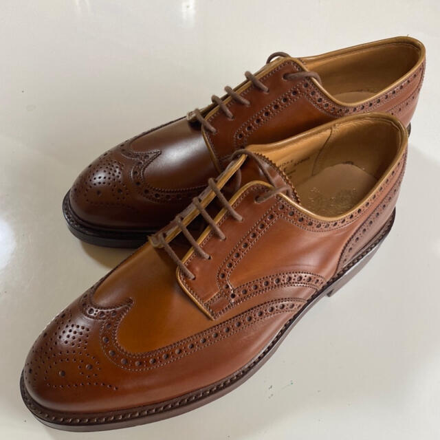 Crockett&Jones(クロケットアンドジョーンズ)のともぞう様専用　クロケット&ジョーンズCHERTSEYウィスキーコードバン 2点 メンズの靴/シューズ(ドレス/ビジネス)の商品写真