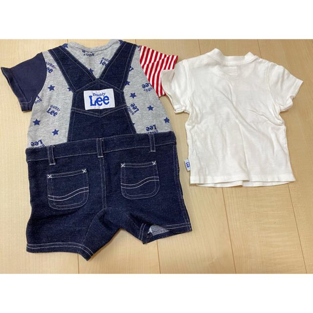 Buddy Lee(バディーリー)のBuddy Lee 半袖ロンパース　Tシャツ　70センチ キッズ/ベビー/マタニティのベビー服(~85cm)(ロンパース)の商品写真