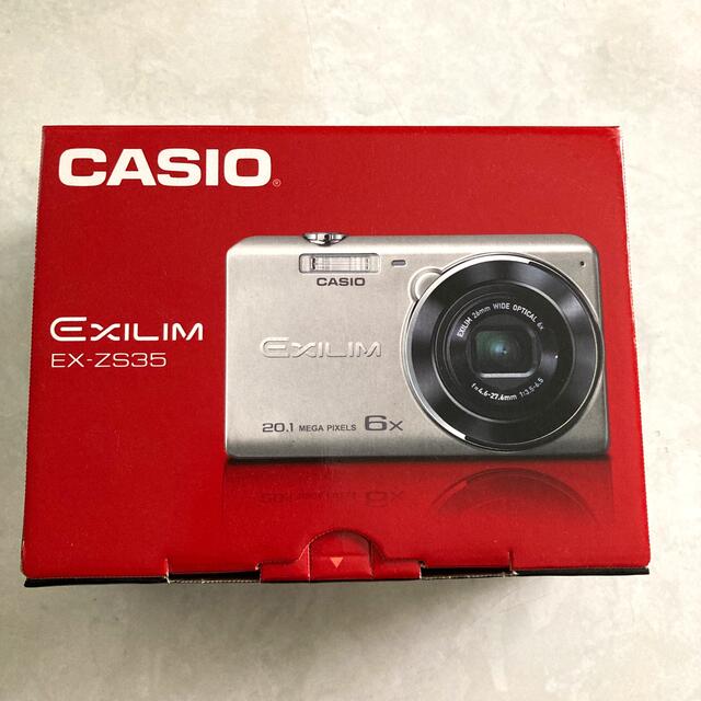 コンパクトデジタルカメラデジカメ新品　CASIO EX-ZS35