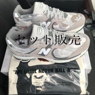 アベイシングエイプ(A BATHING APE)のbape×newbalance セット販売(スニーカー)