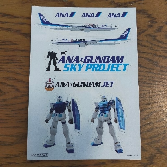 ANA(全日本空輸)(エーエヌエー(ゼンニッポンクウユ))のANA　RX-78-2ガンダム　オリジナルカラーver.セット【未開封　超貴重】 エンタメ/ホビーのおもちゃ/ぬいぐるみ(模型/プラモデル)の商品写真