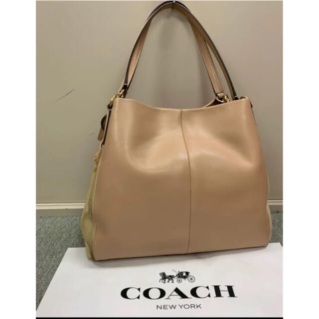 COACH(コーチ)のCOACH ☆フィービーバッグ　カーフ＆スエード レディースのバッグ(ショルダーバッグ)の商品写真