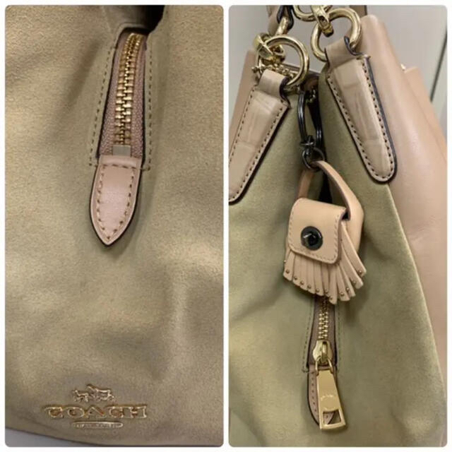 COACH(コーチ)のCOACH ☆フィービーバッグ　カーフ＆スエード レディースのバッグ(ショルダーバッグ)の商品写真