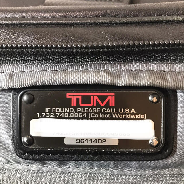 TUMI(トゥミ)のTUMI 96114D2 ナパレザーブラック メンズのバッグ(ビジネスバッグ)の商品写真