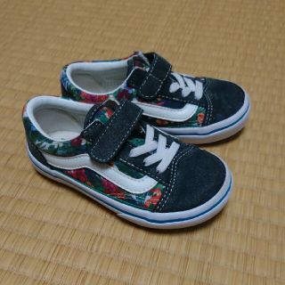 ヴァンズ(VANS)のバンズ16㎝花柄スニーカー(スニーカー)