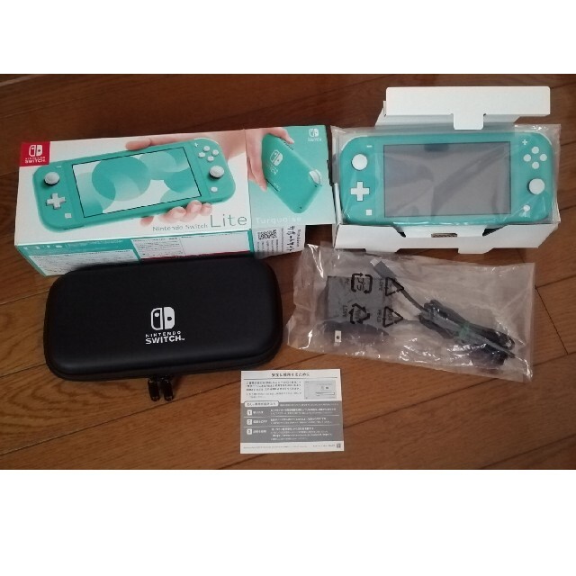 Nintendo Switch(ニンテンドースイッチ)のNintendo Switch  Lite ターコイズ エンタメ/ホビーのゲームソフト/ゲーム機本体(家庭用ゲーム機本体)の商品写真