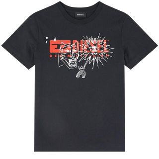 ディーゼル(DIESEL)のDIESEL kids ディーゼルキッズ　ペイントTシャツ　16Y/160(Tシャツ/カットソー)