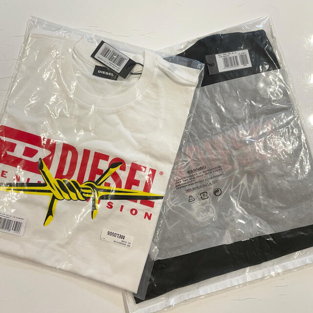 DIESEL(ディーゼル)のDIESEL kids ディーゼルキッズ2枚　ペイントTシャツ　16Y/160 キッズ/ベビー/マタニティのキッズ服男の子用(90cm~)(Tシャツ/カットソー)の商品写真