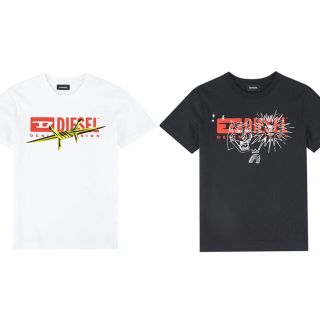 ディーゼル(DIESEL)のDIESEL kids ディーゼルキッズ2枚　ペイントTシャツ　16Y/160(Tシャツ/カットソー)