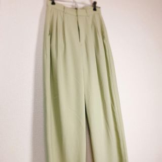 アメリヴィンテージ(Ameri VINTAGE)の⚠️5/30迄⚠️売り切り CLANE BASIC TUCK PANTS ミント(カジュアルパンツ)