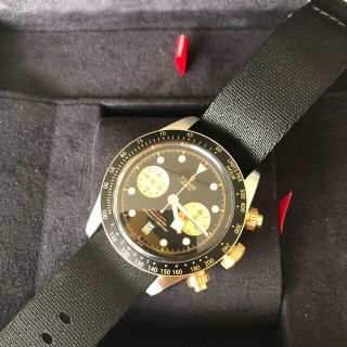 チュードル(Tudor)のチューダー　ヘリテージ  ブラックベイクロノ　79363N(腕時計(アナログ))