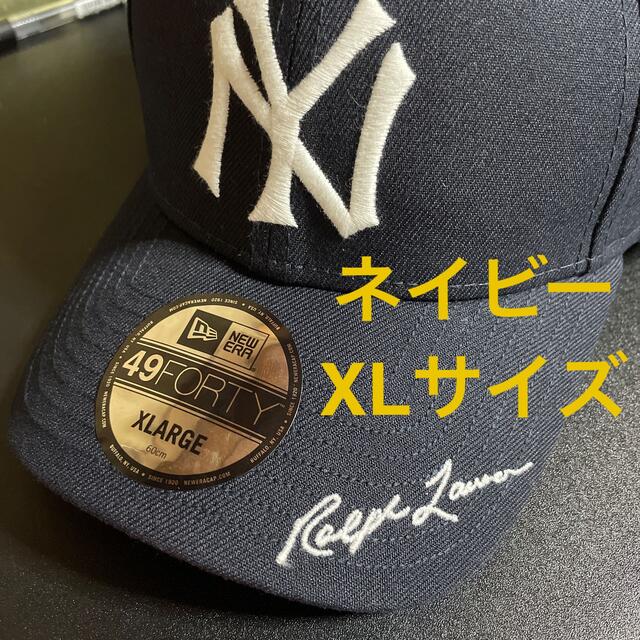 NEW ERA(ニューエラー)のNEW ERA 49FORTY POLO RALPH LAULEN MLB XL メンズの帽子(キャップ)の商品写真