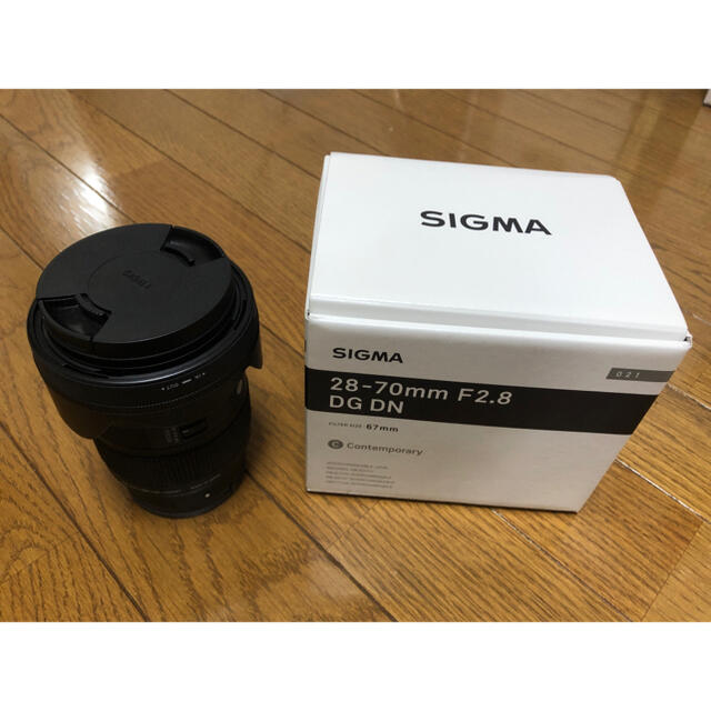 高評価！ 28-70mm SIGMA - SIGMA F2.8 交換済 Eマウント DN DG レンズ(ズーム)